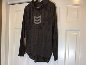 MTN OPS Vanquish Camo Gray Thin Mesh Performance Gear Men’s Sz M Hoodie Gorpcore